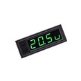 thumbnail image 1 of pitrice Car Clock Voltmeter Thermometer Durable Universal Accessories Green, 1 of 9
