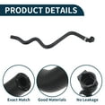 thumbnail image 4 of Unique Bargains Radiator Hose Heater Hose Radiator Outlet Hose Pipe No.17127646896 for BMW Mini Clubman 2014-2024 Rubber Coolant Pipe Black 1 Pc, 4 of 6