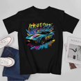 thumbnail image 3 of Car T-shirt Automobile unisex T-shirt Unisex tees Causal cotton Colourful print, 3 of 5