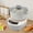 Silver, variant on 5L/169oz Electric Dough Maker, Commercial & Home Dough Kneading Machine Stainless Steel Mixer with Auto Timer & Touch Control for Bakeries, Restaurants, Home Kitchens(Silver)