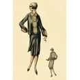 thumbnail image 2 of Vintage Fashion 17x24 White Modern Wood Framed Museum Art Print Titled - Charming, 2 of 4