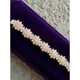 thumbnail image 2 of Hitanshu Jewels Floral Statement Tennis Bracelet Dainty Design with Sparkling Stones, Elegant Women's Jewelry Gift, 2 of 4