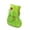 S, variant on Zhourta Christmas Alphabet Stockings 26 Letters Green Fuzzy Knitted Hosiery Wool Hosiery Embroidered Hanging Decor for Kids Candy Storage and Festive Decorations