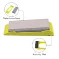 thumbnail image 3 of Amdohai Sharpening Stone Whetstone Sharpener Stone 2 Side Grit 120/ 240 with Base for Kitchen Pocket Knives, 3 of 7
