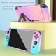 thumbnail image 5 of Estuche acoplable para Nintendo Switch, funda protectora compatible con Nintendo Switch y mando Joy-Con, cubierta de agarre de TPU, 5 of 8