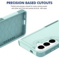 thumbnail image 4 of Defender Case for Samsung Galaxy S26 Plus 5G 6.7", Dual Layer PC+TPU Rugged Shockproof Full Body Protective Cover,Light Green,For Galaxy S26 Plus 5G, 4 of 6