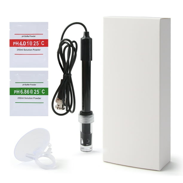 Probación De Reemplazo De PH Electrodo Aquario Laboratorio Hidropónico Probación De Ph Medidor De Ph Sensor De Medidor De Ph BNC
