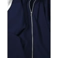thumbnail image 4 of Hat and Beyond Men's Retro Track Jacket Street Urban Hip Hop Training Workout Jacket, 4 of 7