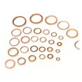 thumbnail image 2 of 300 Pcs Rondelle Plate Rondelle Métrique Joint de Verrouillage Assortiment de Fixations Rondelles d'Huile Joint d'Étanchéité Joint d'Écrasement d'Huile Rondelles de Vidange d'Huile Joint en Acier, 2 of 9