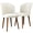 Beige, variant on Easy - to - clean and Versatile - Navy Blue Parsons Dining Chairs for Various Spaces