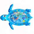thumbnail image 2 of Colchoneta inflable de agua con forma de tortuga marina, colchoneta de juego de juguete para bebé, niña, 3, 6, 9, 12 meses, colchoneta de agua para bebés, para bebés, azul-96*80cm, 2 of 5
