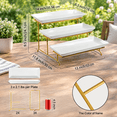 Large 3 Tier Serving Stand Porcelain Tiered Trays For Party - Walmart.com