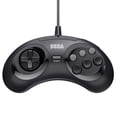 thumbnail image 2 of Controlador Retro-Bit Sega Genesis USB de 6 botones negro, 2 of 8