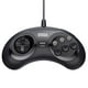 thumbnail image 2 of Controlador Retro-Bit Sega Genesis USB de 6 botones negro, 2 of 8