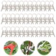 thumbnail image 1 of 100 Plant Support Clips Reusable Garden Clips, Secured Plastic Plant Clips for Climbing Plants Outdoor, Plant Fixing Clips Tomato Clips for String Tre, 1 of 5