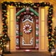 thumbnail image 2 of Decoraciones Del Árbol de Navidad Cortina de la Puerta Del Árbol de Navidad Cortina de la Puerta de la Gasa Diversas Decoraciones Regalos de Santa Claus Cortina de la Puerta Atmósfera Festiva de la Fi, 2 of 6