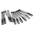 thumbnail image 4 of Grifo de rosca 10 Uds grifos métricos rosca M10 flauta recta de acero al carbono tapón cónico de primera mano grifo de alta rigidez ANGGREK Otros, 4 of 8