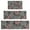 Pioneer Flower Floral-1, variant on Pioneer Flower Floral Print Pattern Kitchen Rugs Sets Of 3,Kitchen Runner Rugs Non Skid Washable,Decorative Kitchen Floor Mats for Kitchen,Sink,Laundry,17"x30" 17"x47" 17"x59"