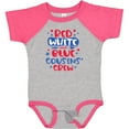 thumbnail image 3 of Inktastic Cousins Crew Red White and Blue 4th of July Boys or Girls Baby Bodysuit, 3 of 5