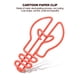 thumbnail image 3 of 100PCS Clips de Papel en Forma de Animal Clip de Papel Lindo Clip de Papel de Forma Irregular Clip de Papel de Metal Clip de Papel de Dibujos Animados ANGGREK  Otros, 3 of 8