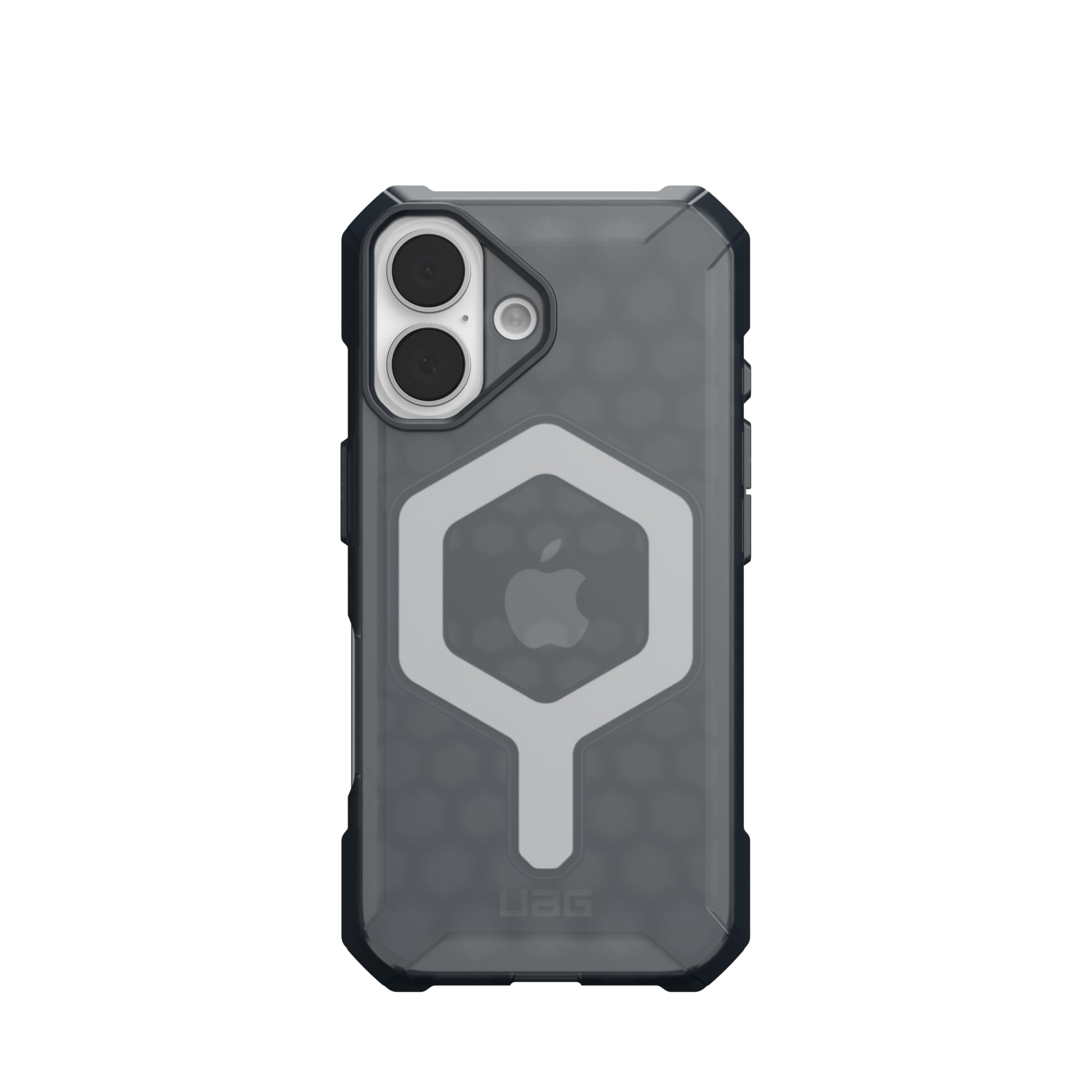 UAG iPhone 16 Case Essential Armor Military-Grade Case Optimized for Magsafe, Ash