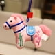 thumbnail image 4 of Colgante de Potrillo, Amuleto de Animal Tierno, Figura de Caballo en Miniatura con Argolla, Decoración para Bolso, Accesorio para Llavero para Niños, 4 of 6