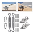 thumbnail image 4 of DOLITY Crochet Pivotant à Ressort pour Hamac, Mousquetons pour Mur Extérieur 6mm, 4 of 9
