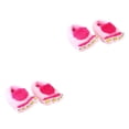 thumbnail image 1 of Minnieouse Pantuflas Hobbits para pies, pantuflas combinadas de Monster Adventure, suaves y cálidas, cómodas de llevar, color rosa, talla única rosa tamaño libre 2Conjunto, 1 of 6