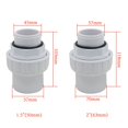 thumbnail image 3 of pool pump fittings pool pump pvc union pool pump union adapter pool pump pvc connectors pool filter parts BSP 1.5" 2", 3 of 3