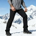 thumbnail image 1 of Sentmoon Pantalon de Ski pour Hommes Pantalon de Neige Imperméable pour Hommes Pantalon Cargo Doublé pour Hommes Randonnée avec Multiples Poches Pantalon de Ski Imperméable Équipement d'Hiver Extérieur Pantalon pour Superposition avec Couches de Base, 1 of 9
