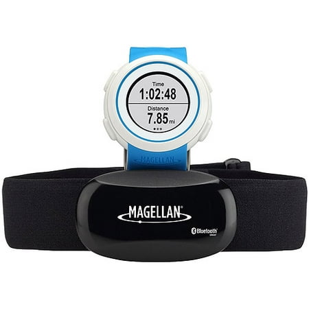 Magellan Health & Fitness TW0101SGHNA Echo With Heart Rate Monitor Wtch Bluetooth Smart Blue