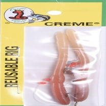 Creme Pre-Rigged 4" Scoundrel Lure, Live Color