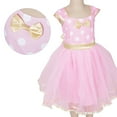 thumbnail image 2 of Minnie Mouse Dress Girls' Polka Dots Princess Party Cosplay Pageant Fancy Costume Tutu Dress up, 2 of 6