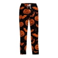 thumbnail image 7 of Satingcolo Mens Pajama Pants Soft Lightweight Men's Pajama Bottoms Sleep Lounge Pants For Men With Halloween Printed, 7 of 7