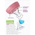 thumbnail image 3 of Peristaltic Wide Neck Silicone Nipple Pack of 2 With Carry Case – Medium Flow, 3 of 9