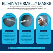 CPAP Cleaning Kit with Thick Wire Brush, Collapsible Wash Basin, Compatible with 22mm and 15mm Hose