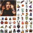 thumbnail image 2 of 96Pcs Halloween Temporary Tattoos for Kids, Halloween Fake Tattoos Stickers for Girls Boys, Halloween Trick or Treat Toys Bulk Gifts Bag Fillers Halloween Party Favors, 2 of 7
