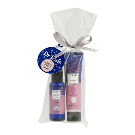 Dr Teal’s Aromatherapy Comfort Wellness Spray and Body Cream Duo
