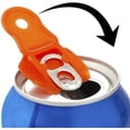thumbnail image 2 of Vibrant Colored 6Pk Drink Shield and Soda Protector for Family. Plastic Tab Can Openers for Pop, Beer, Coke or Soda. Beverage Barricade Protects Cold Drinks from Bees at Picnic, BBQ, 2 of 5