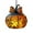A, variant on Diceymbol Halloween Pumpkin Lantern Ornaments Acrylic Hanging Decor Weather Resistant Holiday Party Decoration for Indoor Outdoor Window Door Wall Tree Display