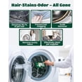 thumbnail image 2 of Pet Hair Dissolver for Washing Machine, Washing Machine Cleaner - 6 Sachets, 96.7% Hair Dissolution, Dog & Cat Hair Dissolver for Laundry, HE/Top/Front-Load Compatible, Septic, 2 of 4