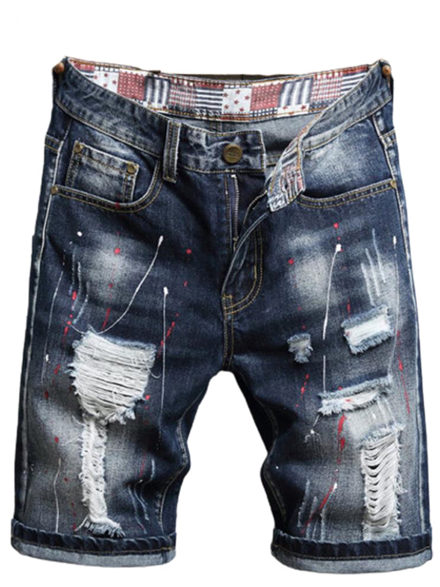 Buy denim shorts men  jeans shorts for man stretchable  denim half pants  for men  Denim Bermuda for Mens  Cotton Denim Shorts for Men  blue  online  Looksgudin