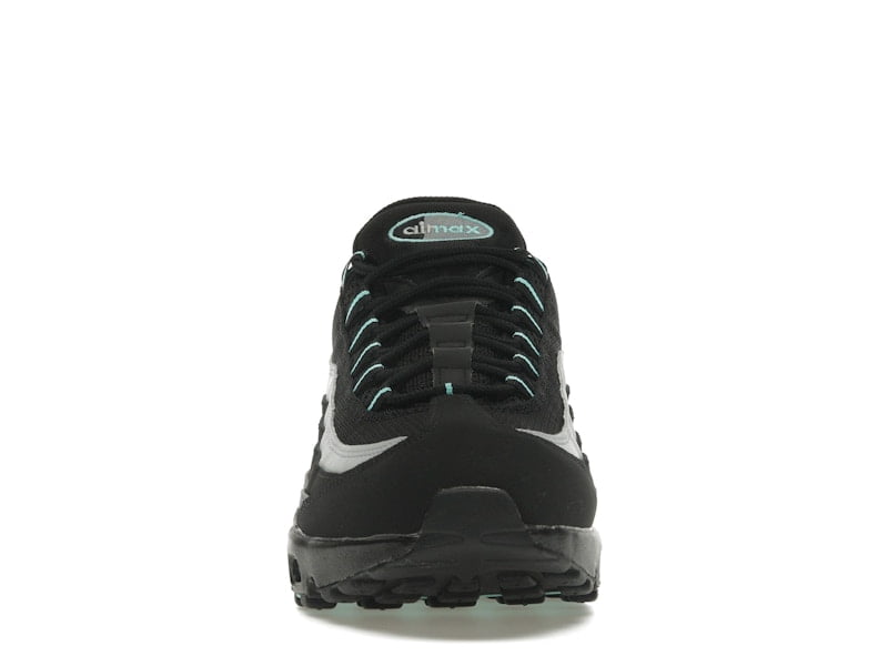 Nike Men's Air Max 95 Black Aurora Green Running Shoes, from StockX