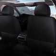 thumbnail image 2 of Tuqiang Car Seat Covers Waterproof for Mercedes-Benz for A180 2018-2024 Luxury Car Protection Covers Set Black, 2 of 7