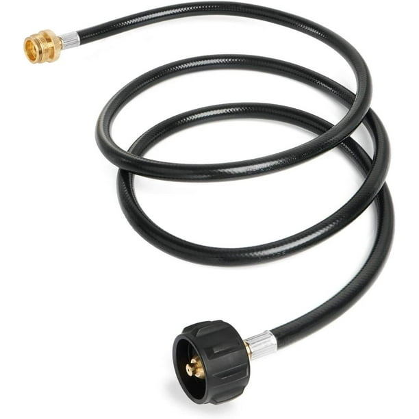 6 FT Propane Tank Extension Hose, Universal Propane Extension Leak