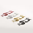 thumbnail image 3 of Walbest 1Pc Car Sticker, Silver 3D Funny Little Devil Automobile Decal Decoration Universal, 3 of 7