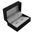 thumbnail image 3 of Cuff Links Cufflinks Holder Storage Jewelry Box Mens Jewelry Gift Display Box Case Black, 3 of 6