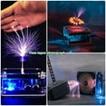 thumbnail image 2 of Bluetooth Music Teslas Coil Arc Plasma Loudspeaker Wireless Transmission Experiment Desktop Toy Model SSTC, 2 of 6