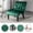 Green, variant on 31" Velvet Butacas Para Sala Couch, Comfy Small Chair with Tufted, Reading Nook Chair with Wooden Legs for Living Room Office Reading Nook, Teal