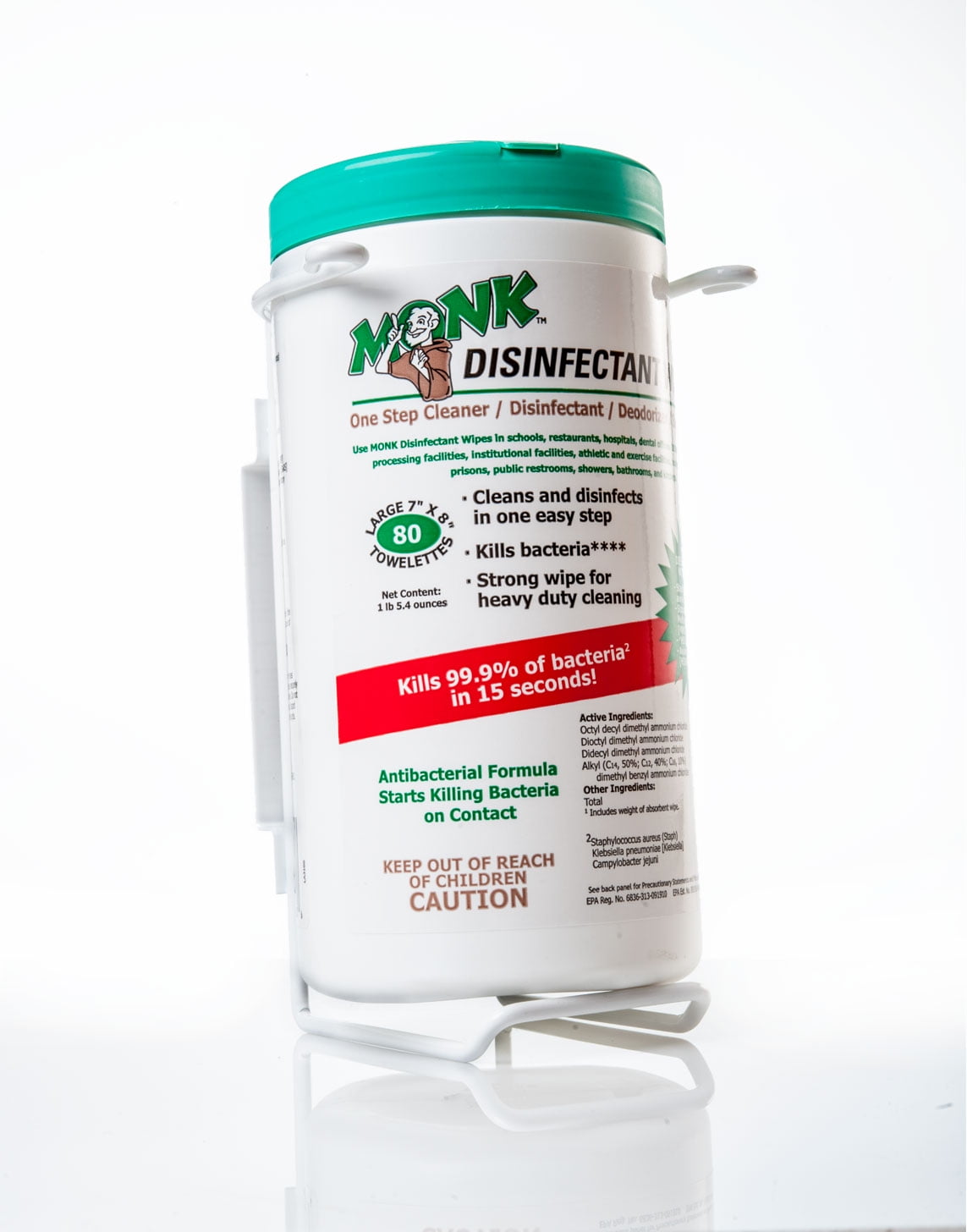 Monk Disinfectant Wipe - 80 ct.
